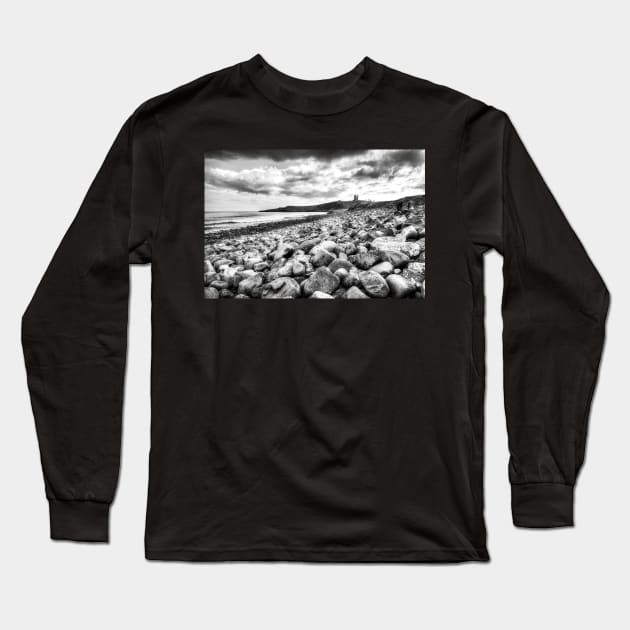 Dunstanburgh Castle Northumberland Coast Long Sleeve T-Shirt by tommysphotos